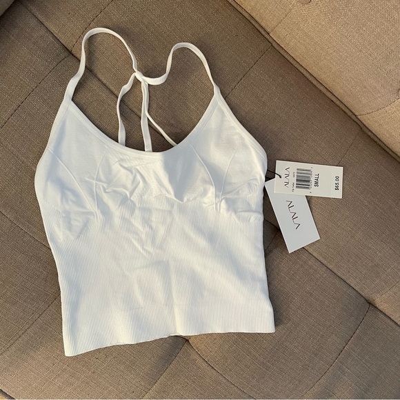 NWT Alala Barre Seamless Tank in White Size Small $65 - Picture 16 of 16